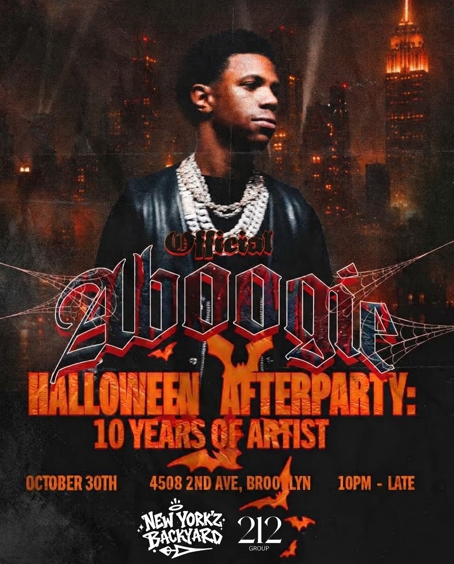 🎃 NYC HALLOWEEN AFTERPARTY FEAT. A BOOGIE 🎃