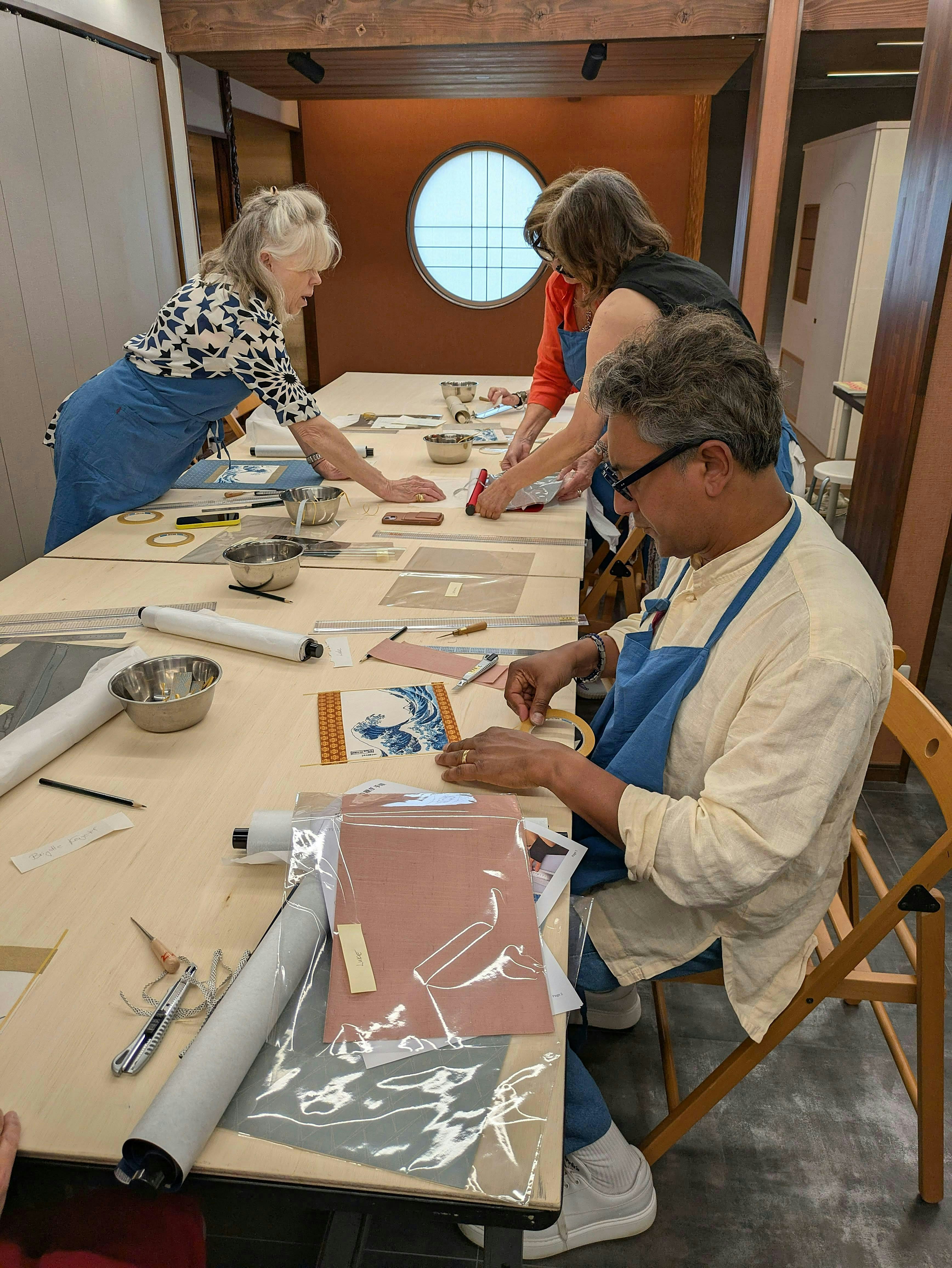 Kakejiku Workshop - Erstelle ein japanisches Rollbild mit Hokusais Fuji