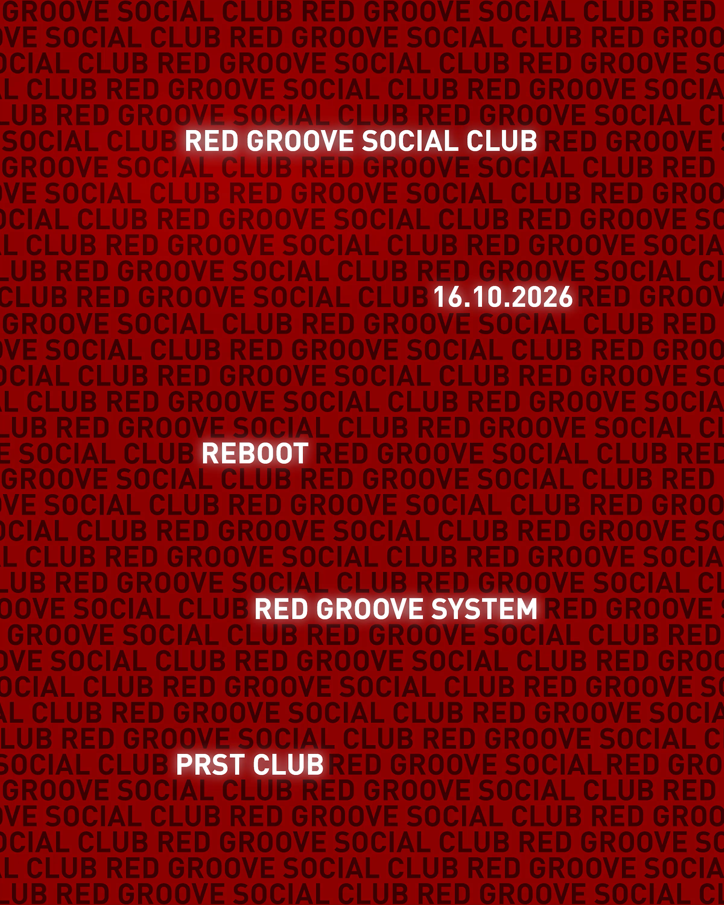 RED GROOVE (Social Club) with Reboot