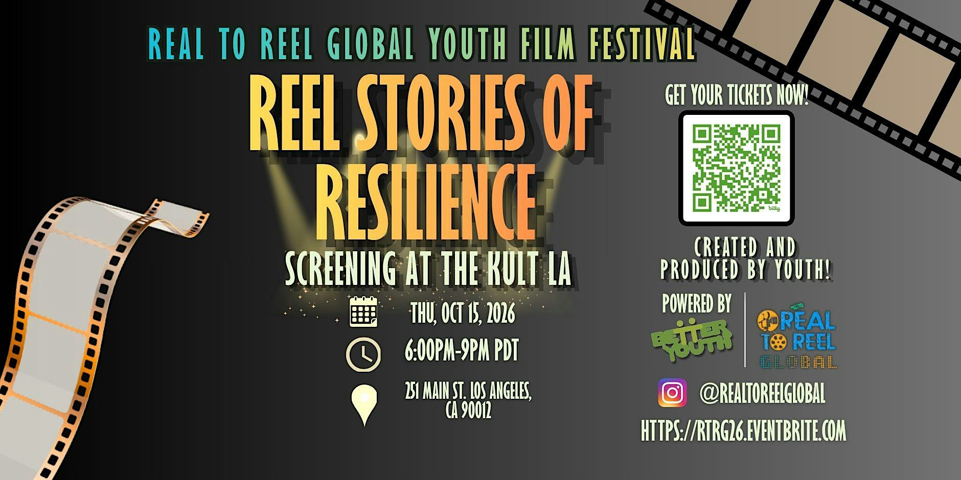 Real to Reel Global Youth Film Festival | Reel Stories of Resilience