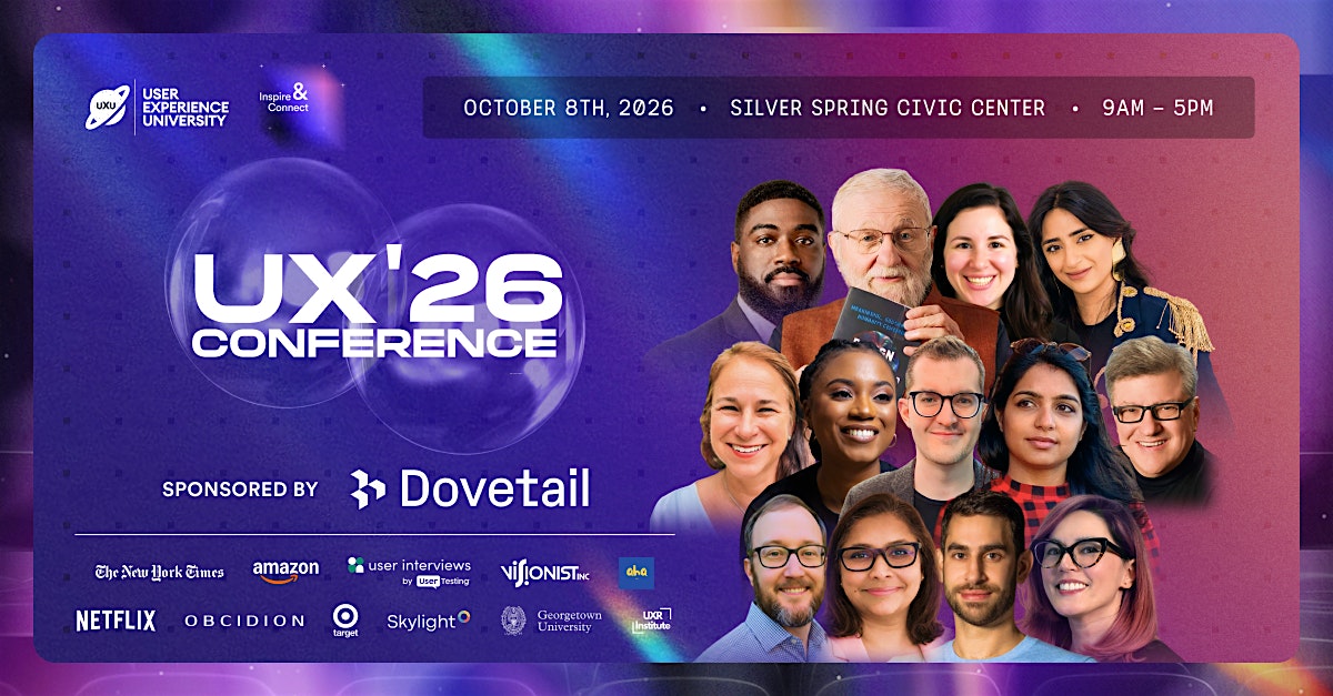 UXCON26: Inspire and Connect