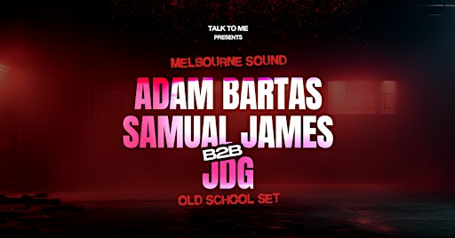 Talk To Me — Adam Bartas, Samual James & JDG