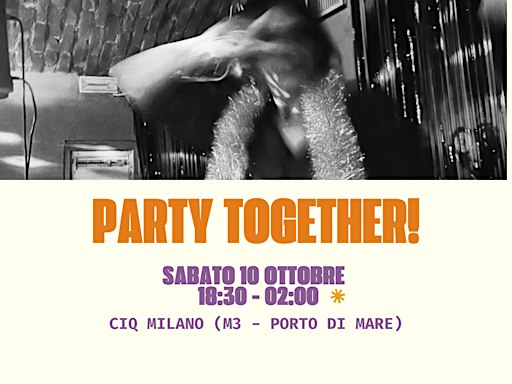 Ritrovo Urbano 10/10 - PARTY TOGETHER