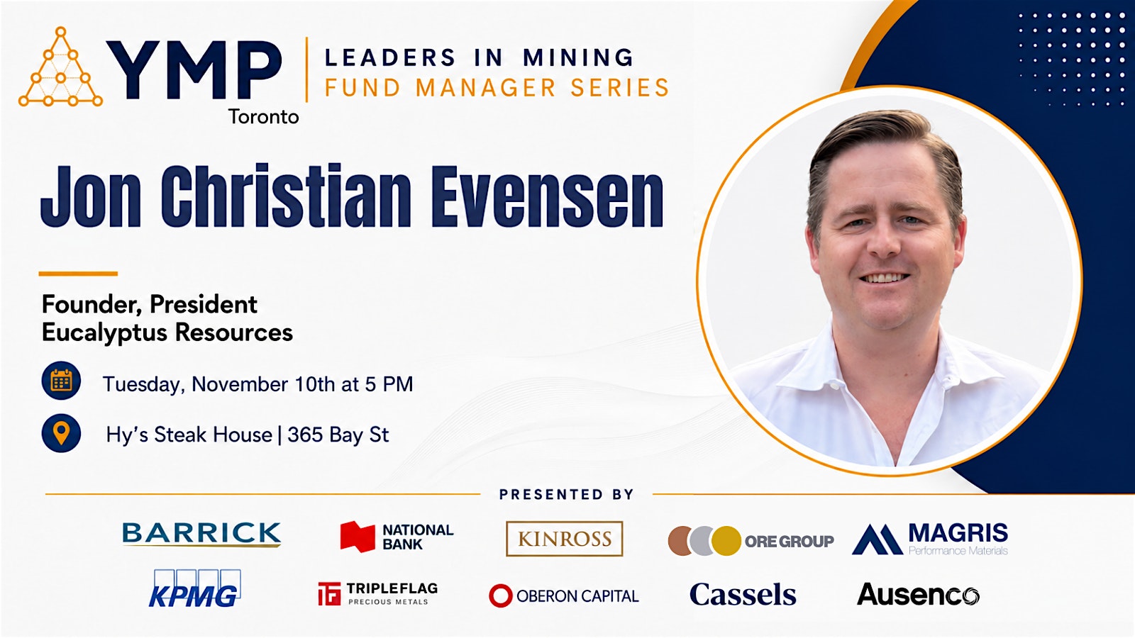 YMP Leaders in Mining Fund Manager Series - Jon Christian Evensen
