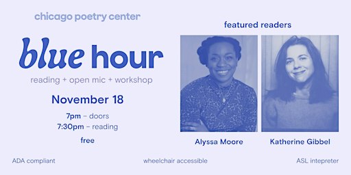 November Blue Hour Featuring Alyssa Moore and Katherine Gibbel