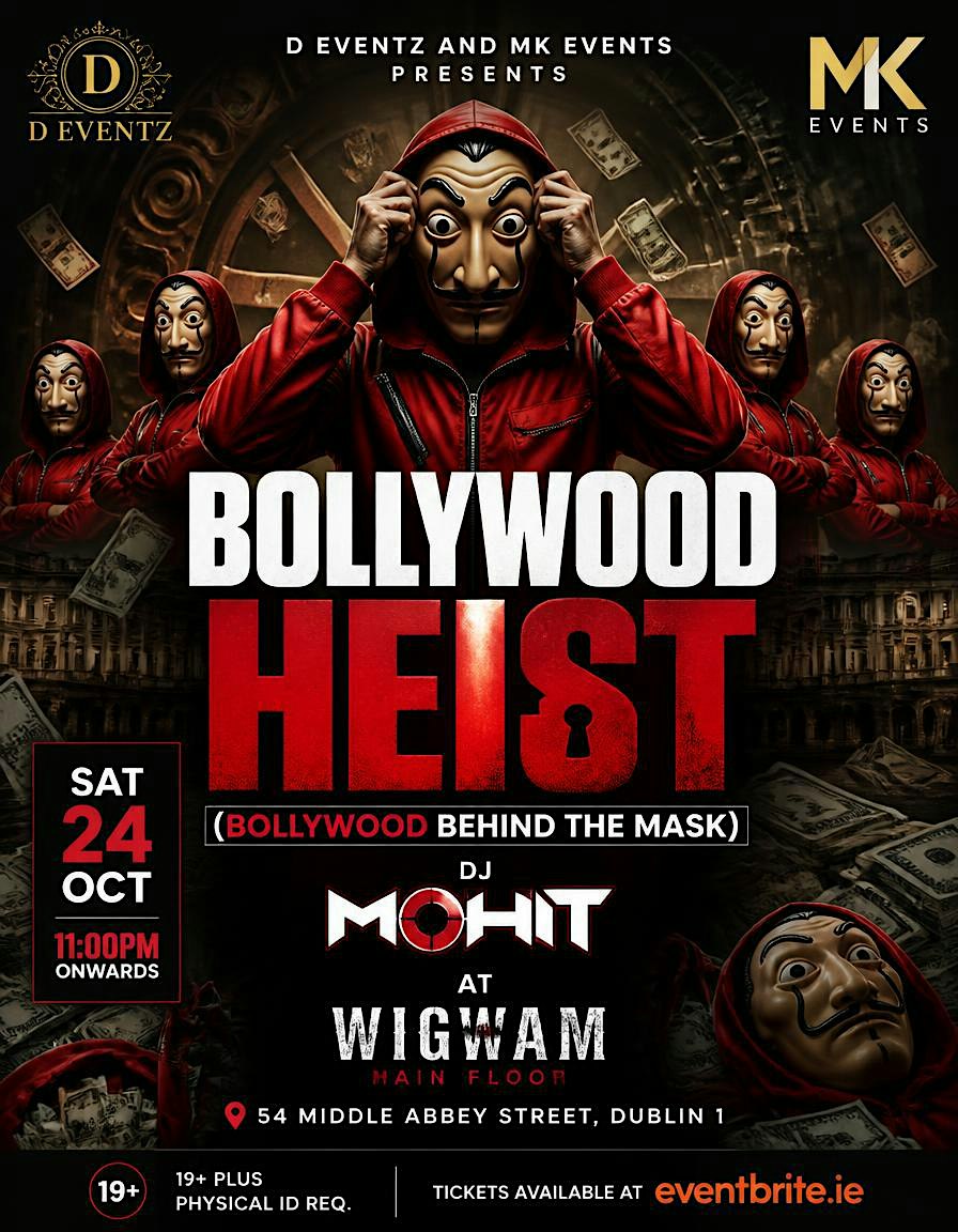 BOLLYWOOD HEIST – BOLLYWOOD BEHIND THE MASK