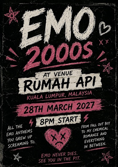 2000s EMO NIGHT KUALA LUMPUR EDITION!