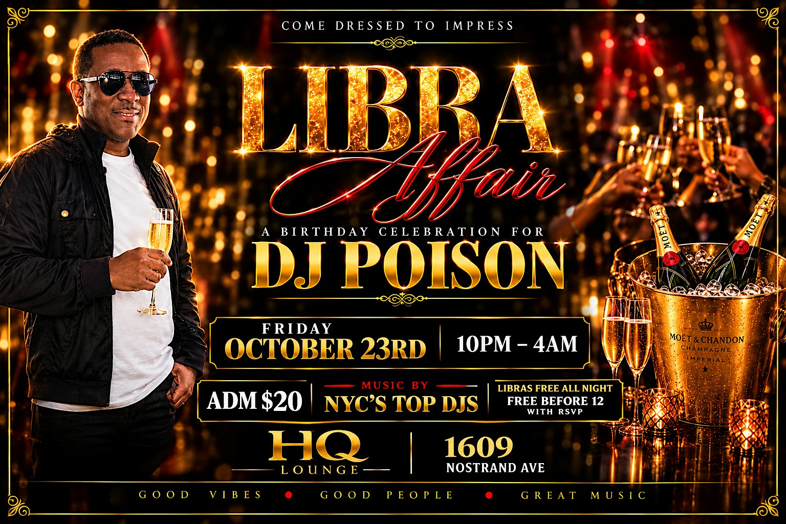 Libra Affair - A Birthday Celebration for DJ Poison