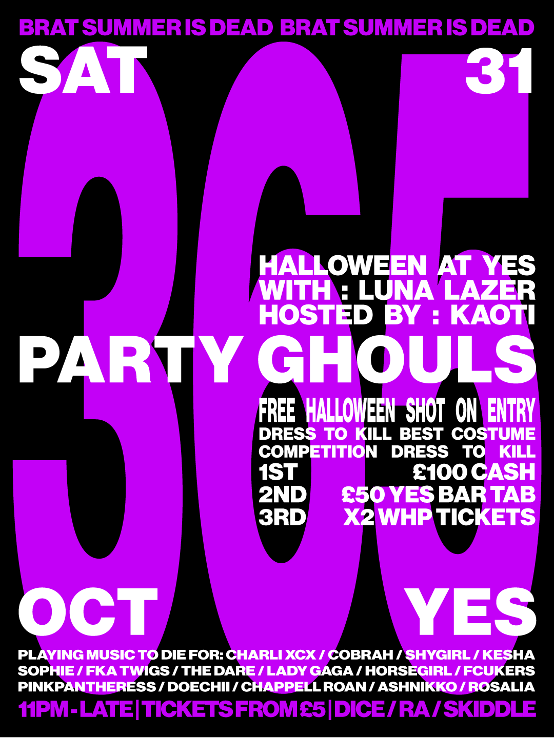 365 Party Ghouls: Halloween