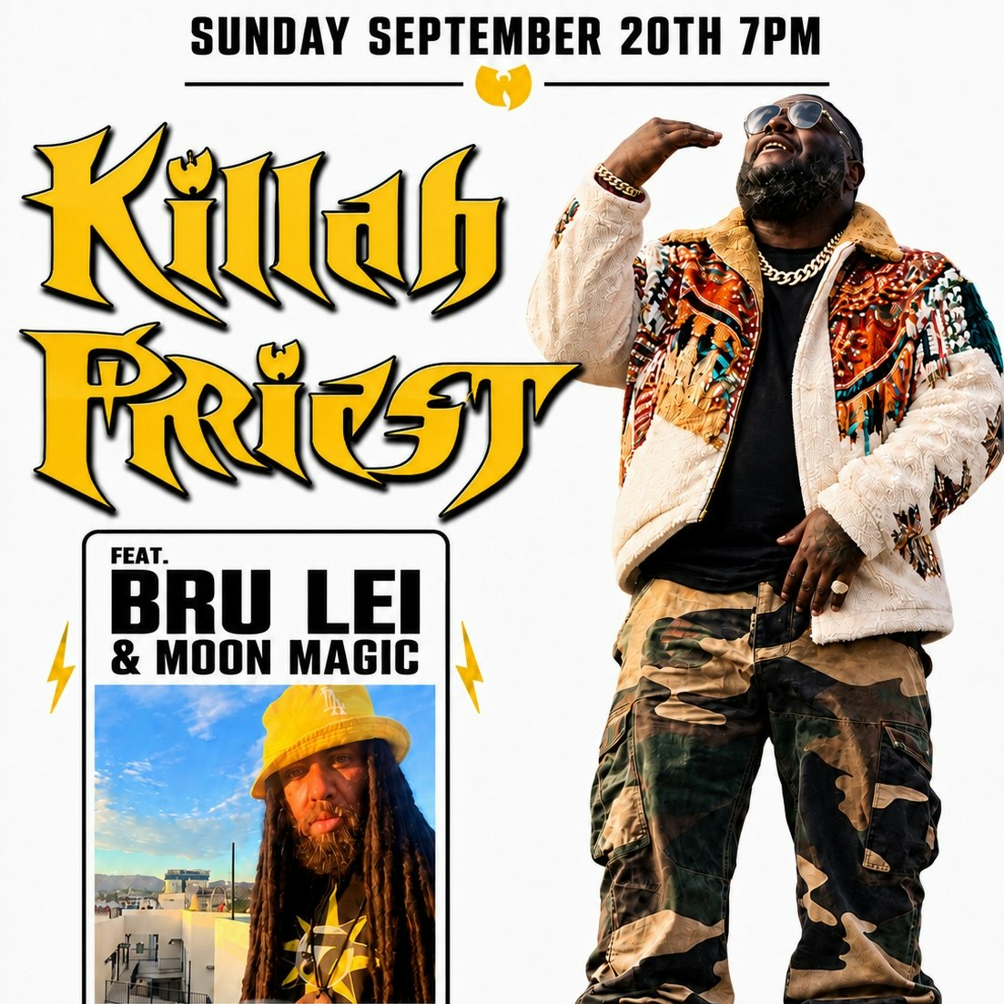 Killah Priest, Bru Lei and Moon Magic