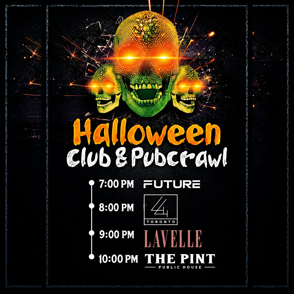 Halloween Club & Pubcrawl!