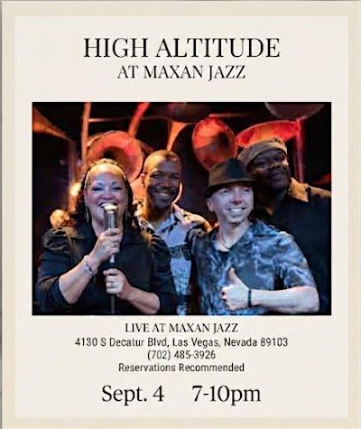 High Altitude performing live in Las Vegas