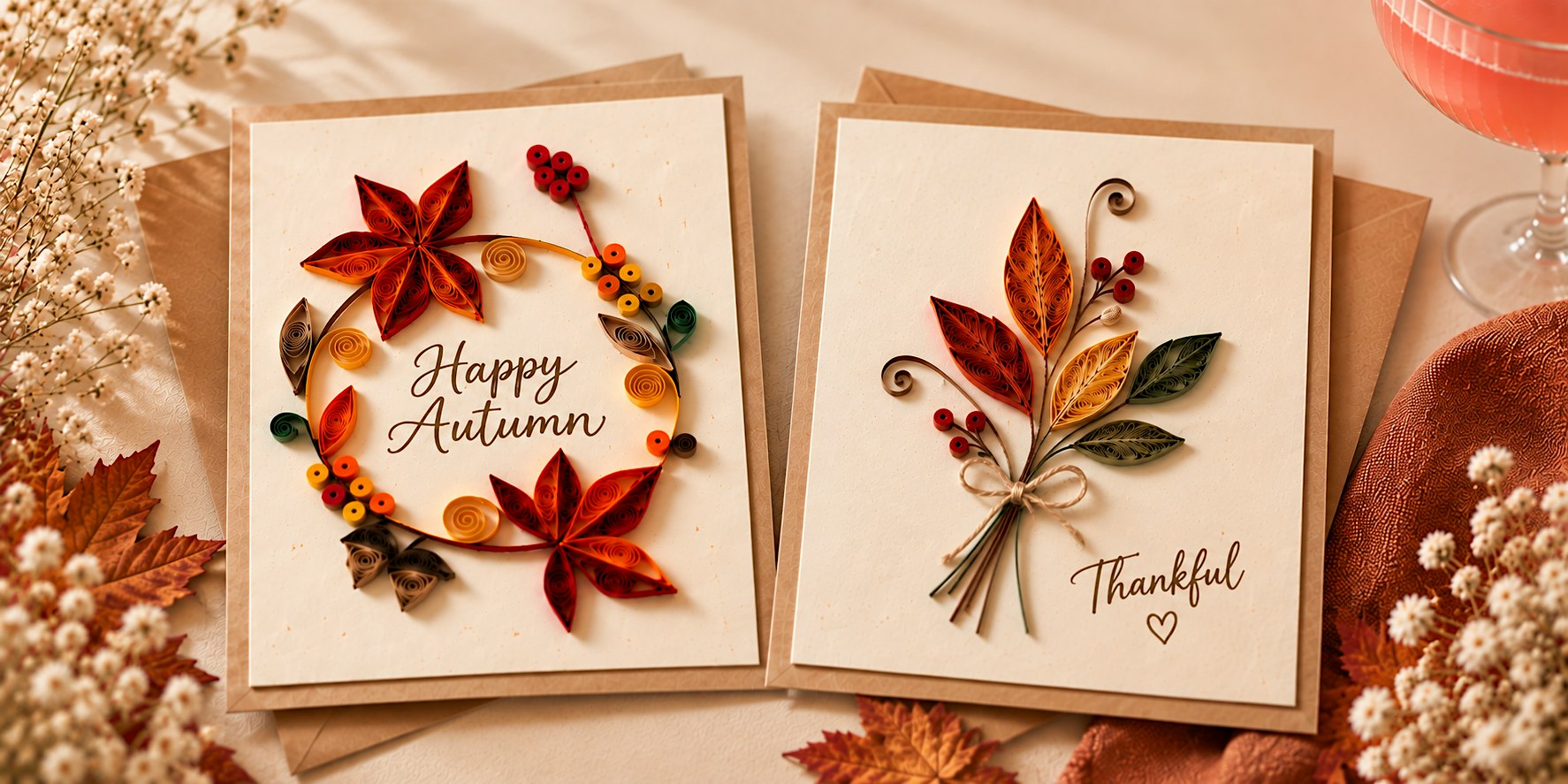 Slow Afternoon: Autumn Paper Quilling Workshop