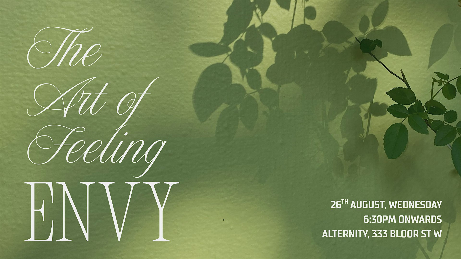 The Art of Feeling: Envy