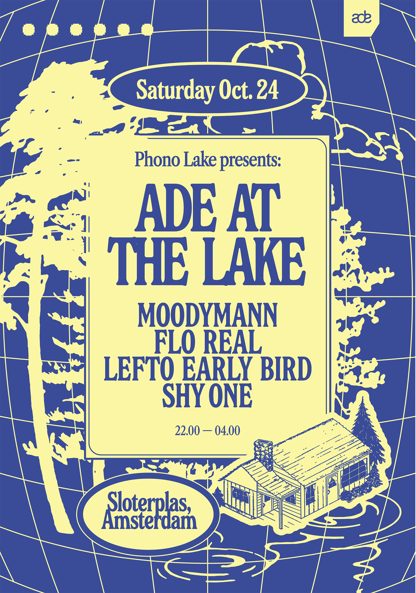 Phono Lake ADE with Moodymann, Flo Real, Lefto Early Bird, Shy One