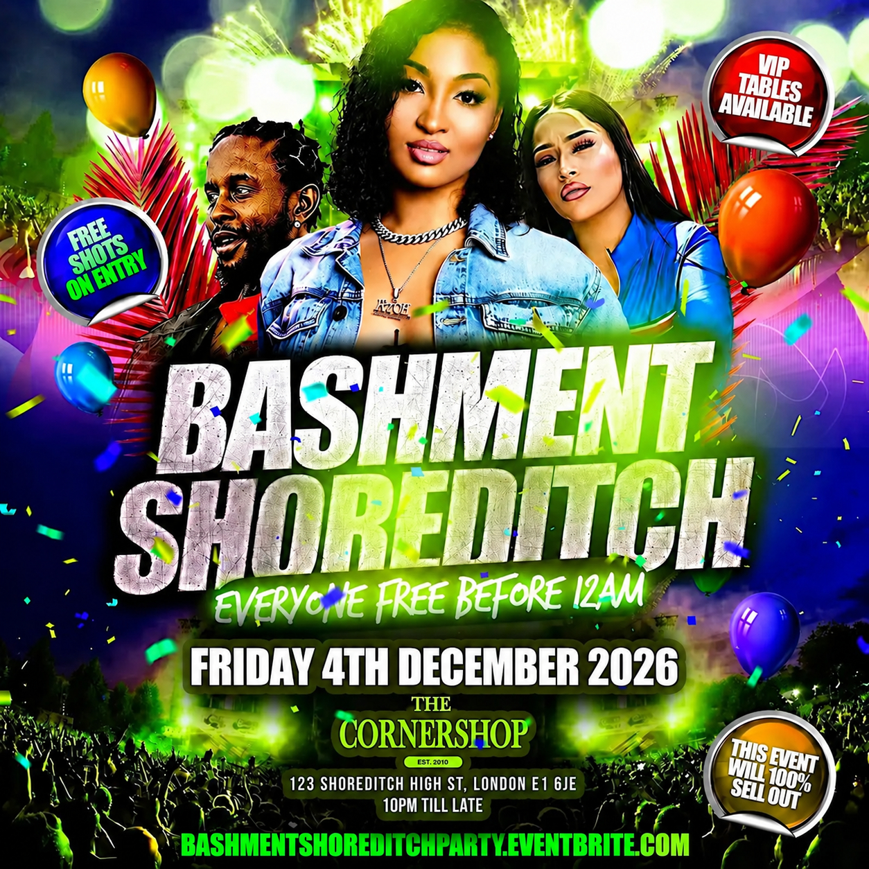 Bashment Shoreditch Party