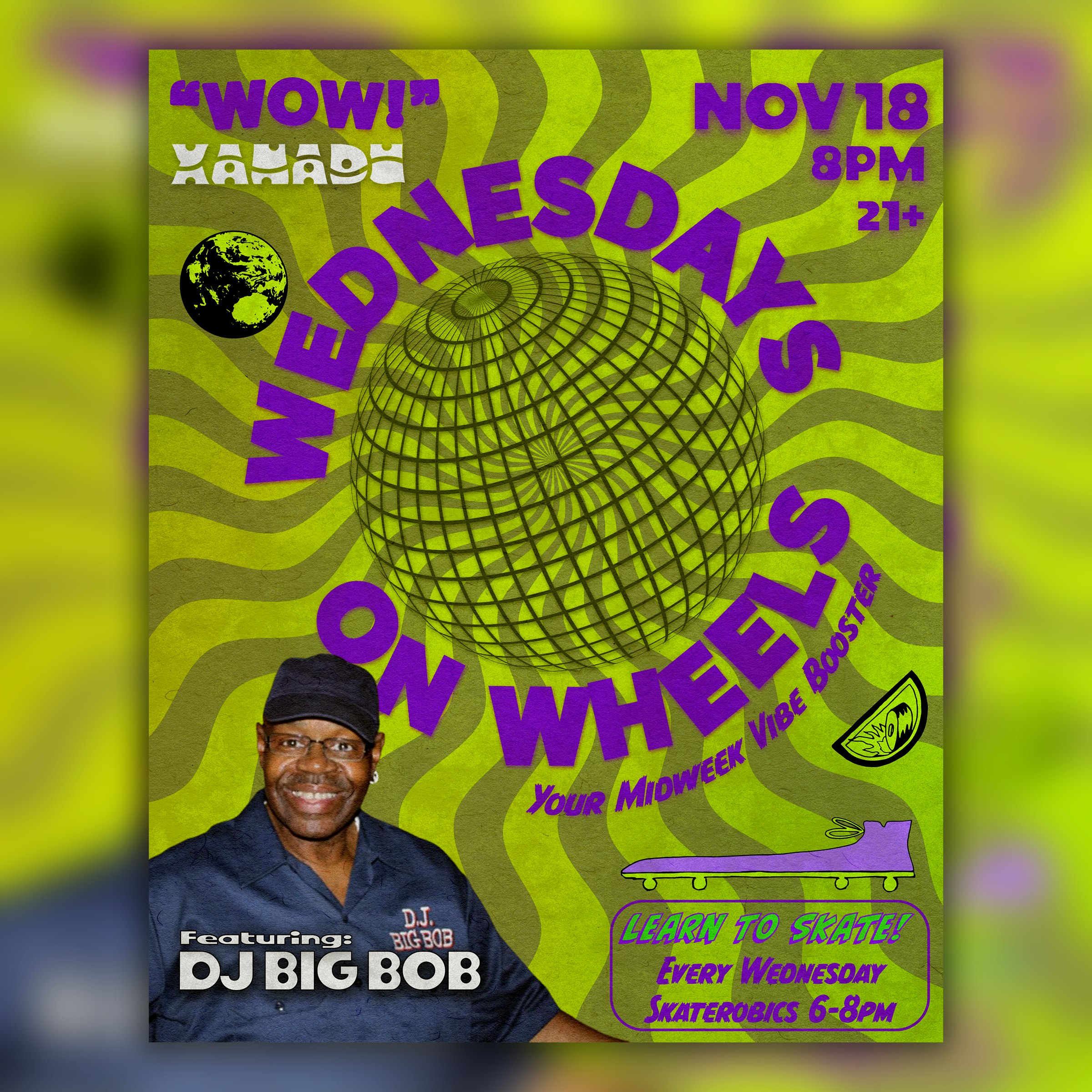 Wednesday on Wheels ft. DJ Big Bob (skate)