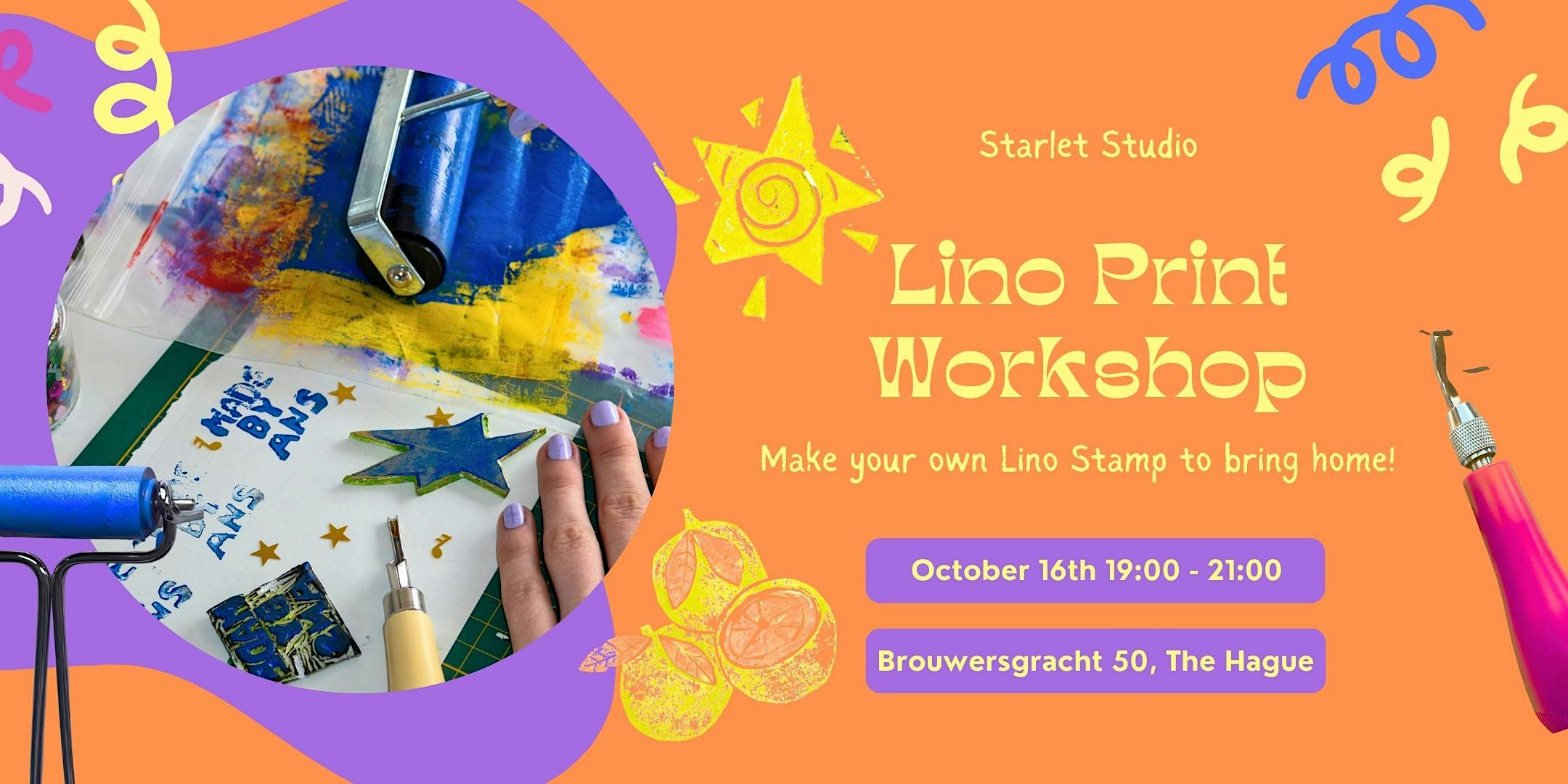 Lino Print  Workshop