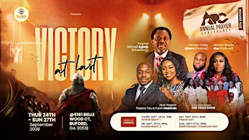 12th Annual Prayer Conference - Anniversary Thanksgiving