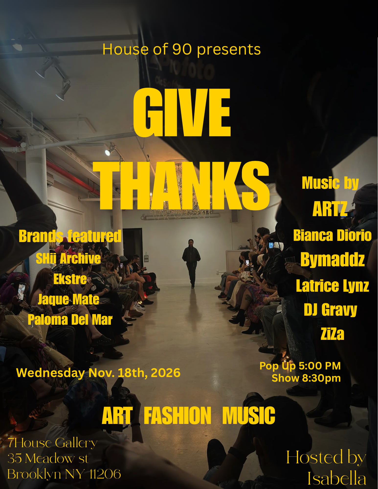Give Thanks Pop-Up Event