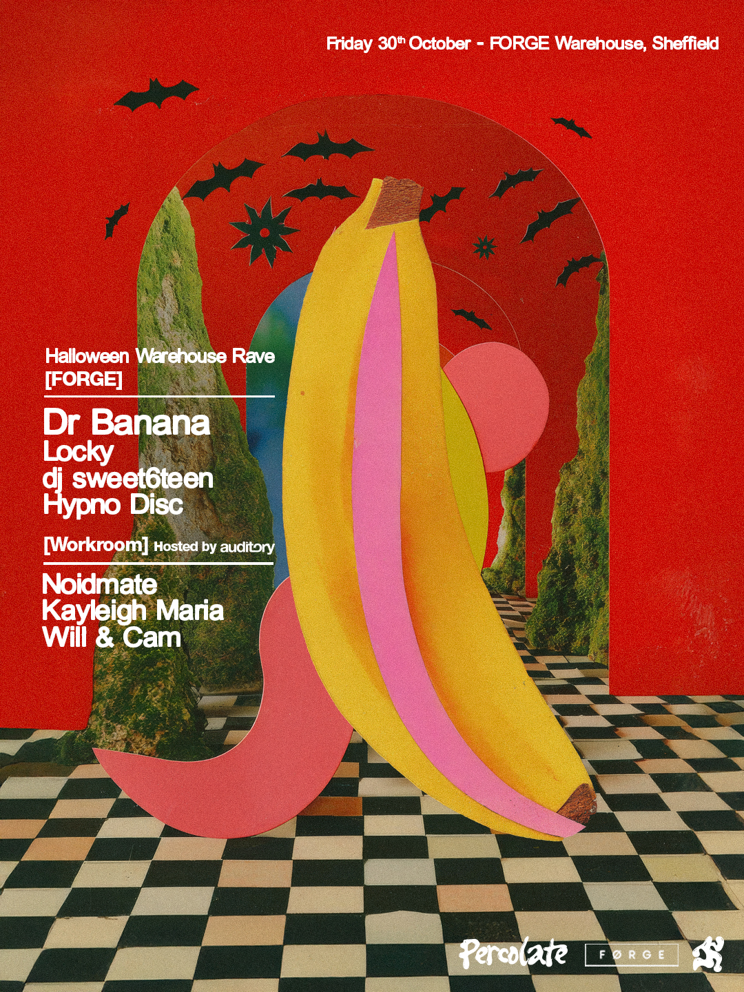 Halloween: Dr Banana + Locky + dj sweet6teen