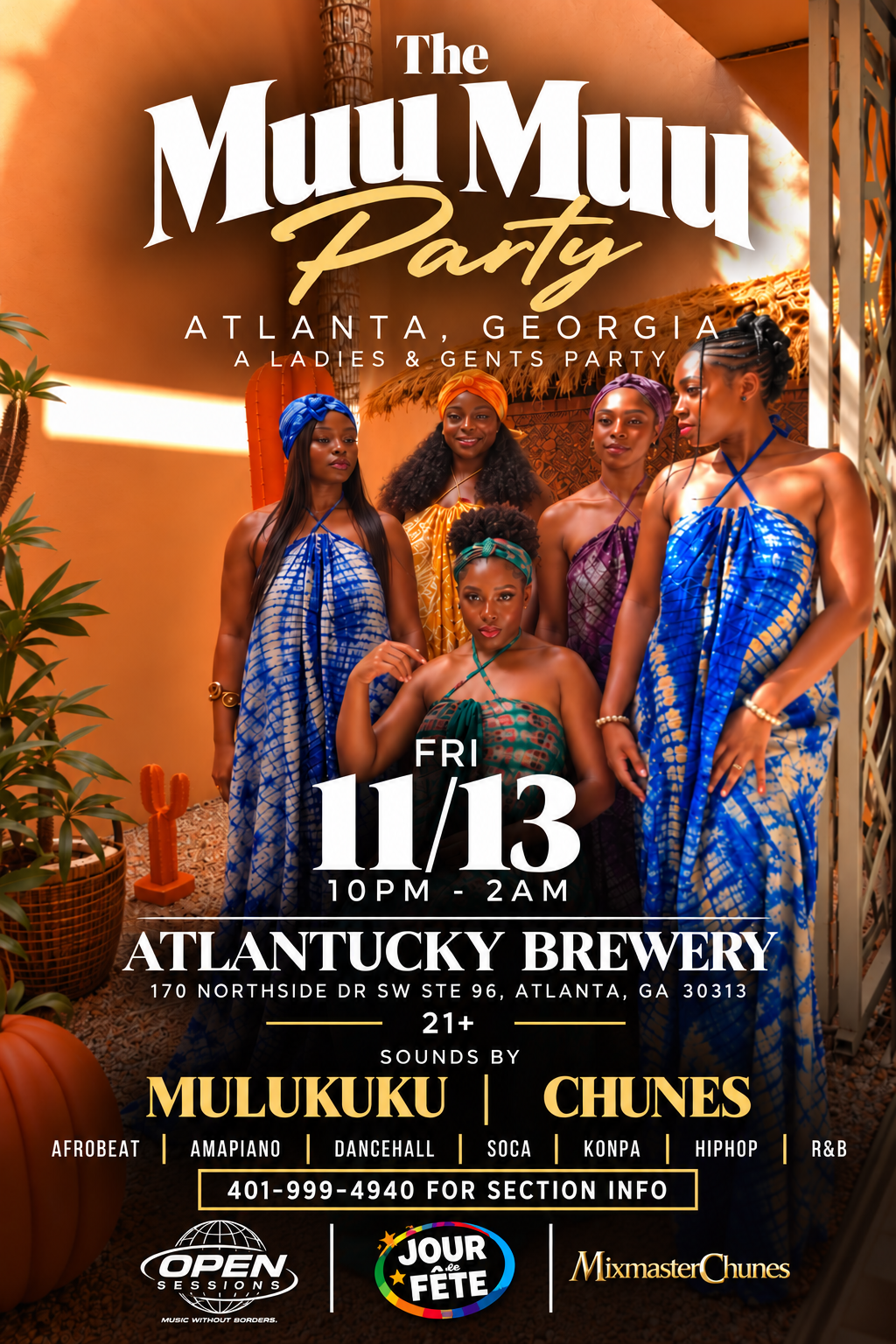 The Muu Muu Party: A Night Of Comfort| Afrobeats, Dancehall, Hiphop, RnB, Konpa, Soca