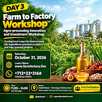 Farm to Factory Workshop™ Ghana