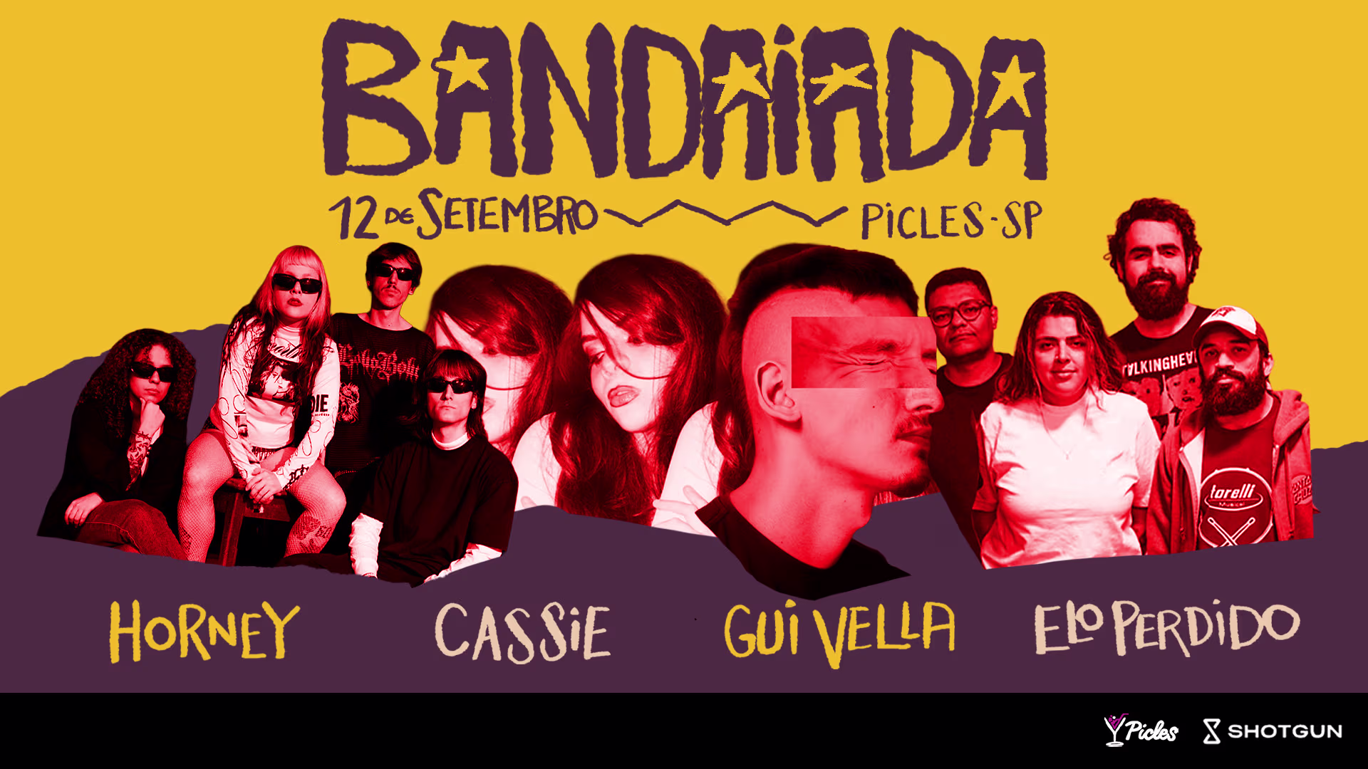 Festival Bandaiada No Picles 4 Shows 18h Até 21h