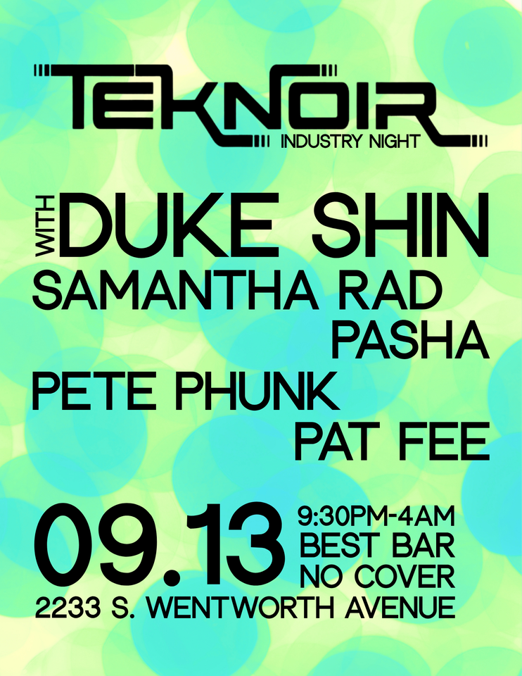 TEKNOIR at BEST BAR