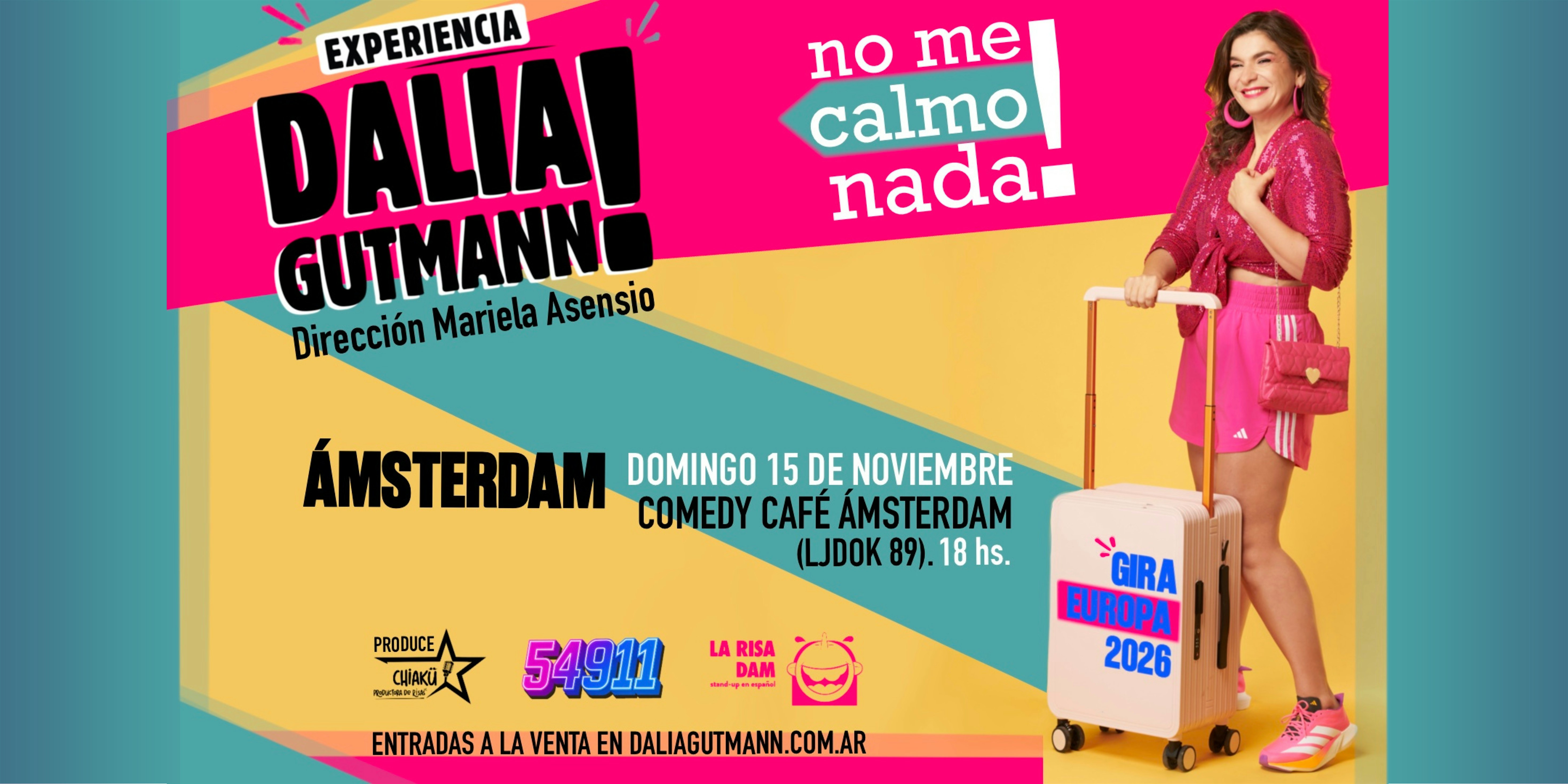 Experiencia Dalia Gutmann: NO ME CALMO NADA