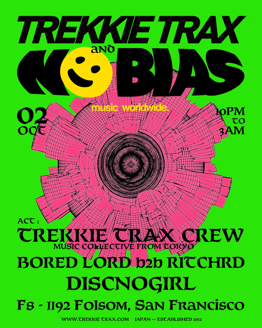 NO BIAS x TREKKIE TRAX