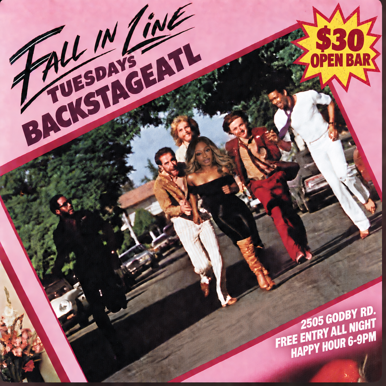 🤠FALL IN LINE TUESDAYS AT BACKSTAGE ATLANT