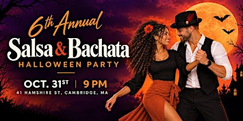 6th Annual Salsa & Bachata Halloween Party