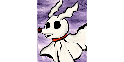 Ghostly Dog - Paint and Sip in Denver | Classpop!™