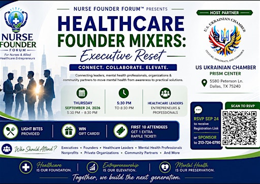 Healthcare Founder Mixers: Executive Reset