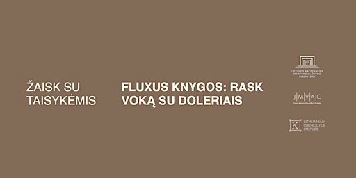 Fluxus knygos: rask voką su doleriais