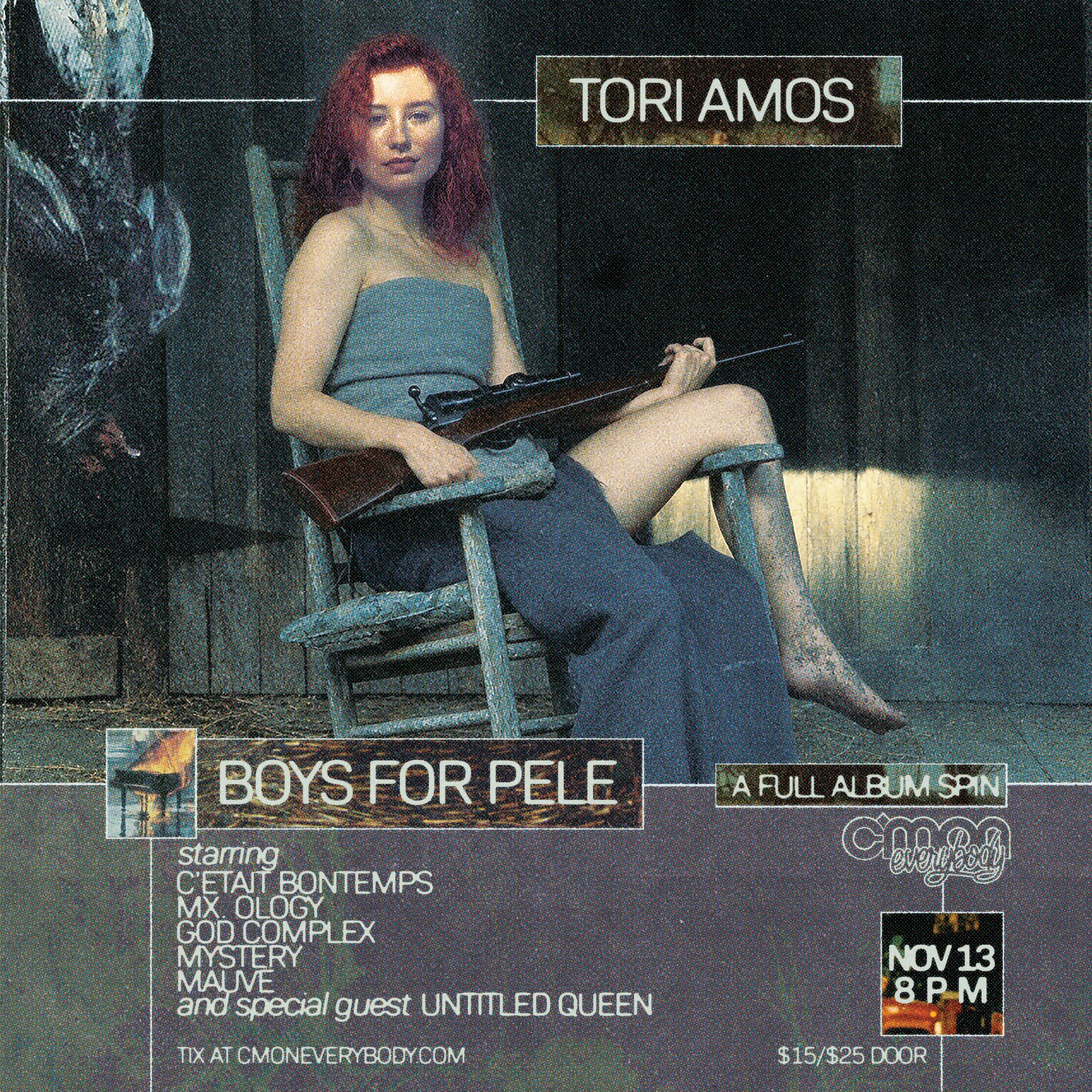Tori Amos: Boys For Pele *a full album drag tribute show* 