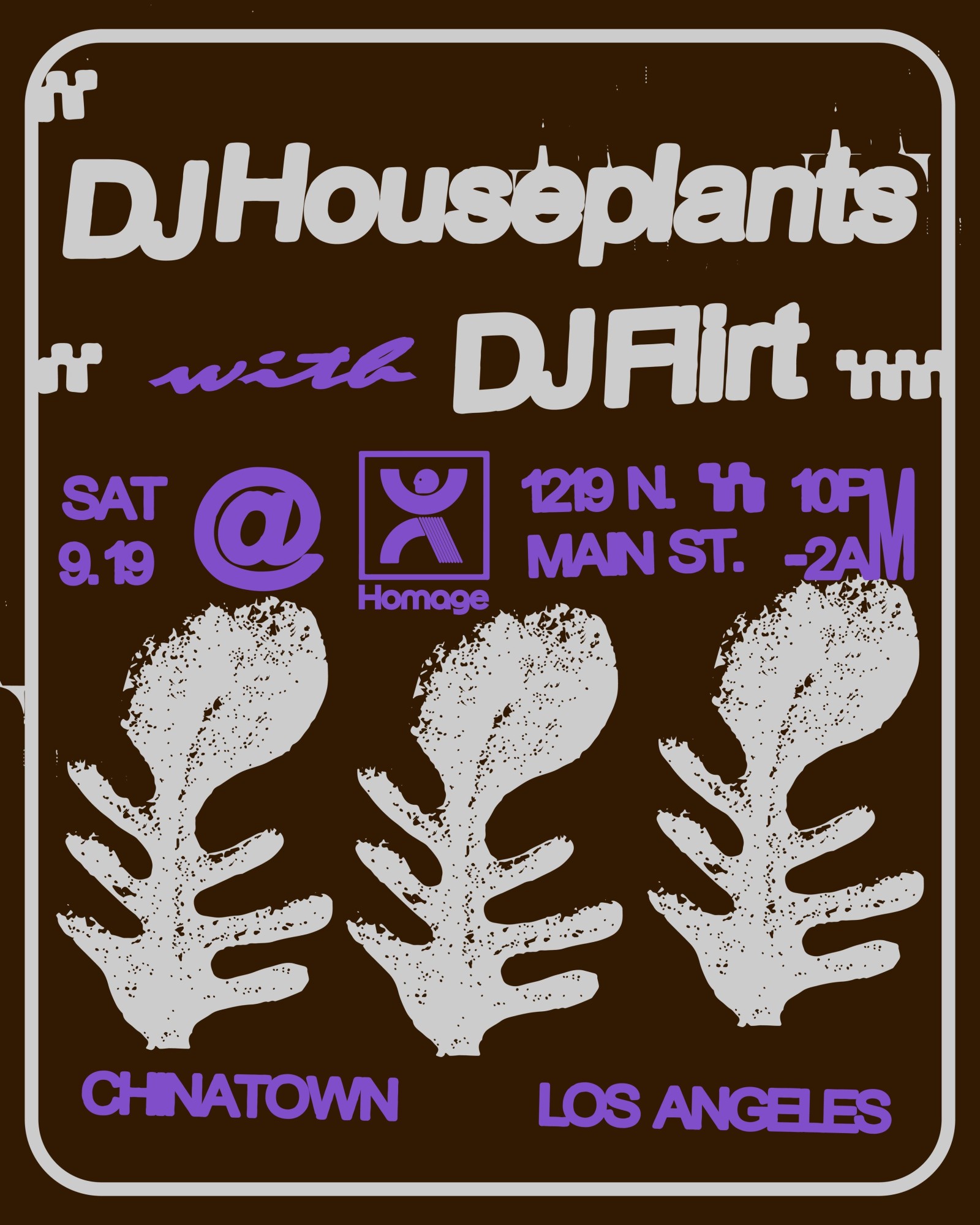 DJ Houseplants & DJ Flirt