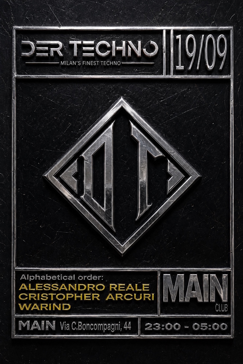 Der Techno - MILAN'S FINEST TECHNO