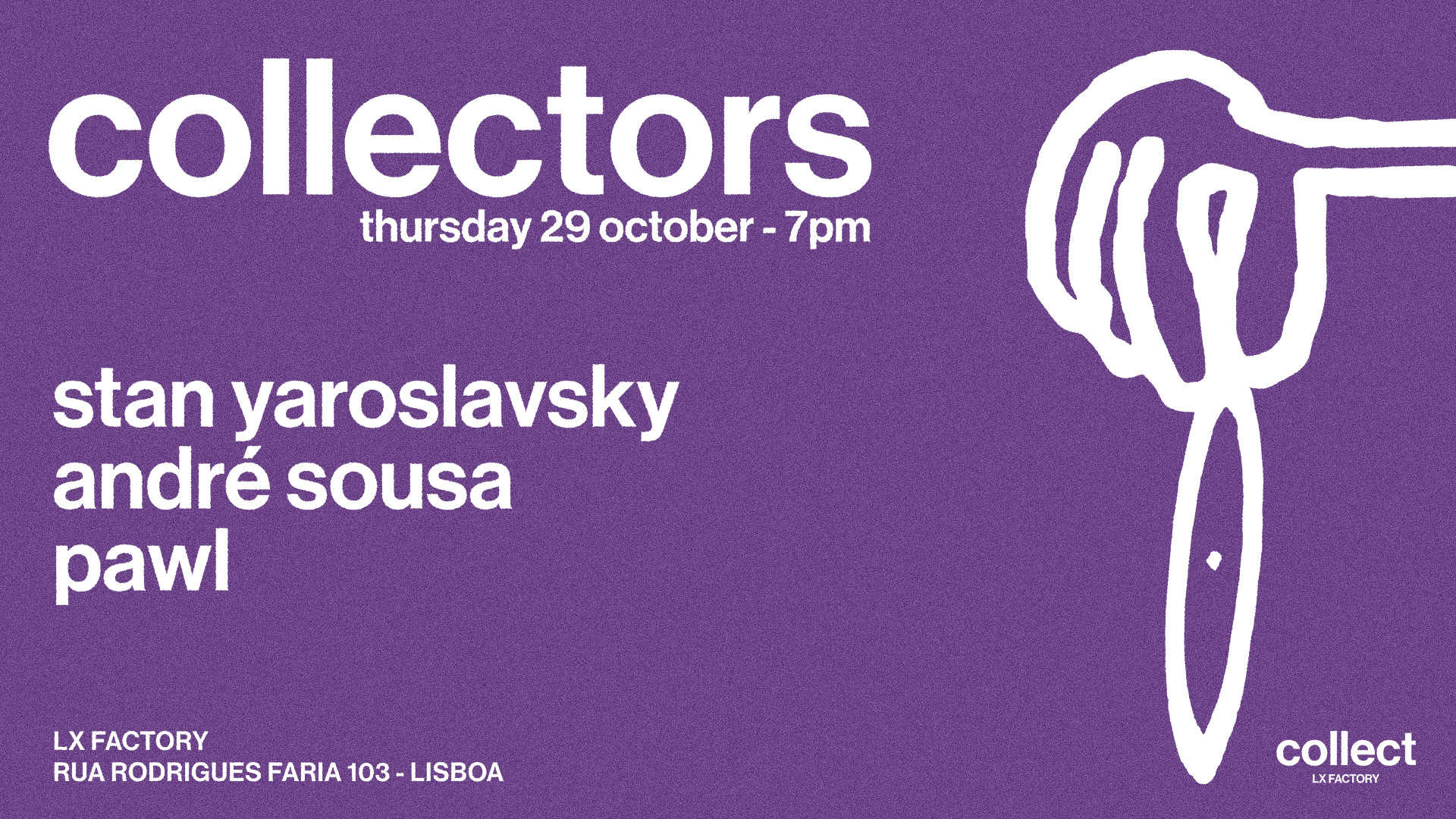 Collectors with Stan Yaroslavsky, André Sousa, Pawl