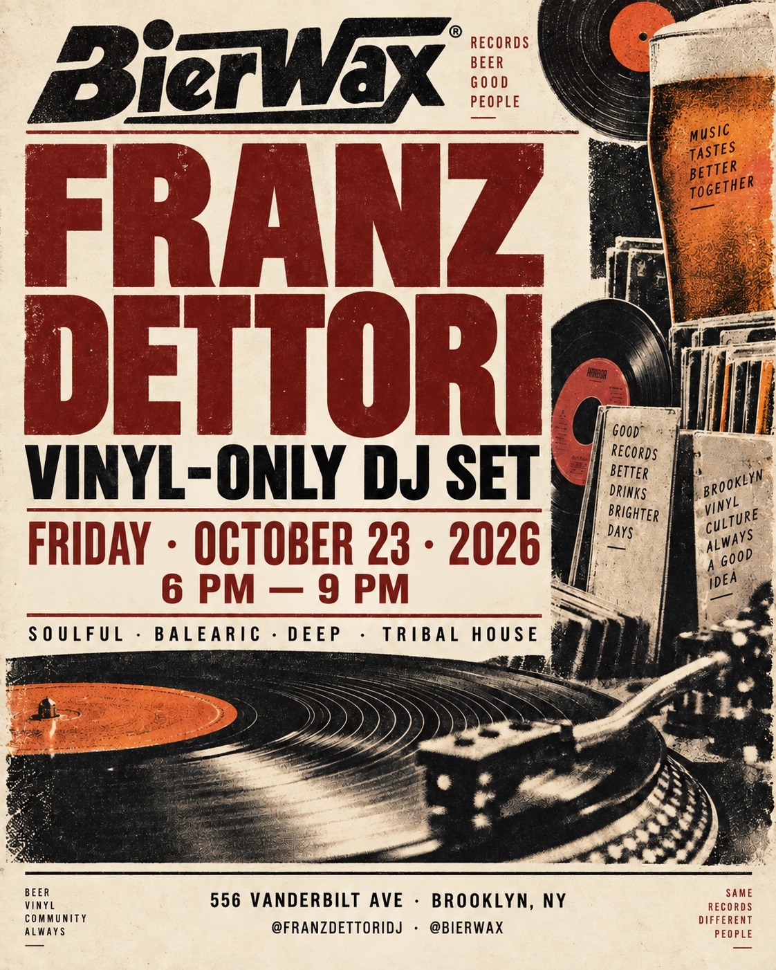 Franz Dettori Vinyl Session