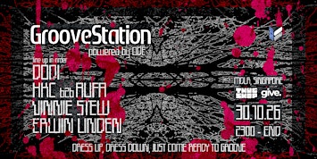 GIVE. X Thugshop presents - GrooveStation (Spooky Edition)
