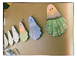 Wooden Ghost Art  Wall Hanging Workshop