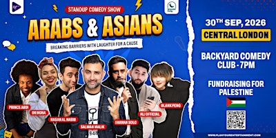 Arabs & Asians Stand-up Comedy Show Central London