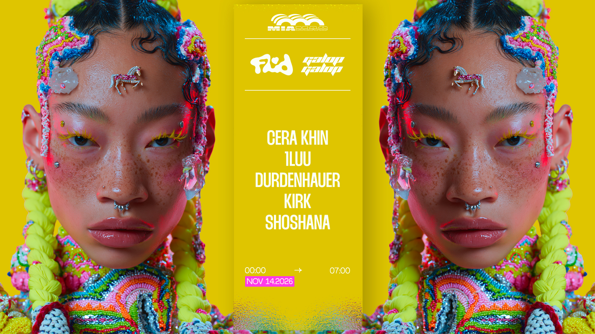 FLUID x GALOP GALOP: Cera Khin, DURDENHAUER, Kirk, 1luu, Shoshana