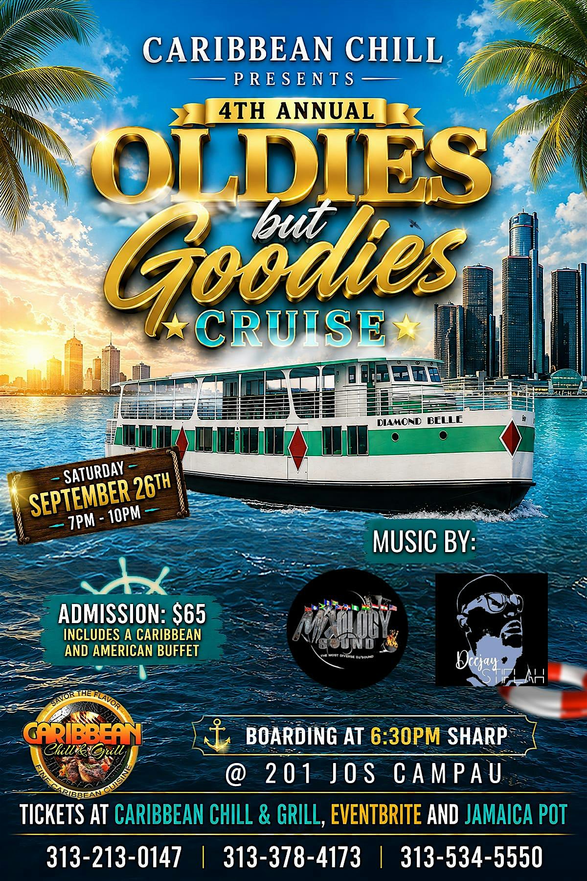Caribbean oldies but Goodies Cruise