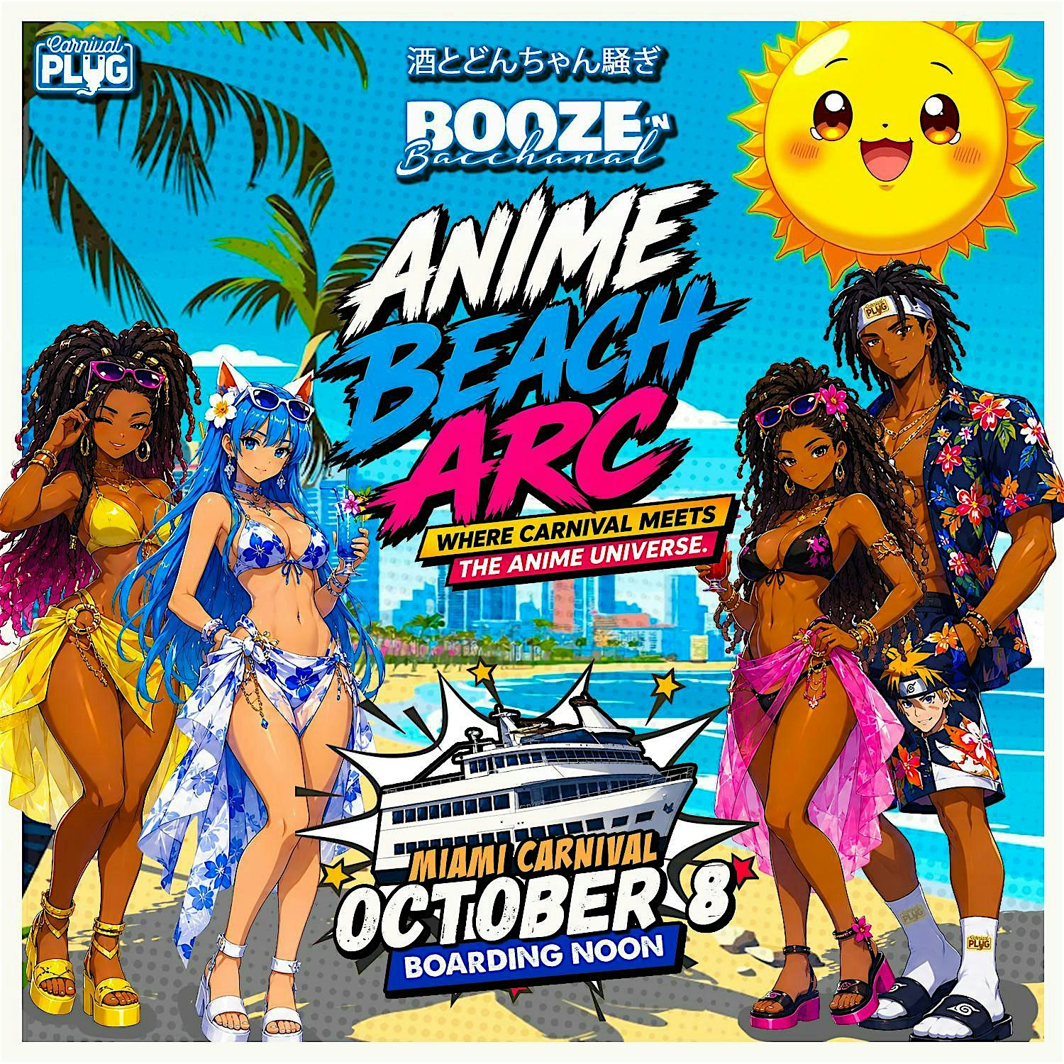 Booze&Bacchanal MIAMI CARNIVAL