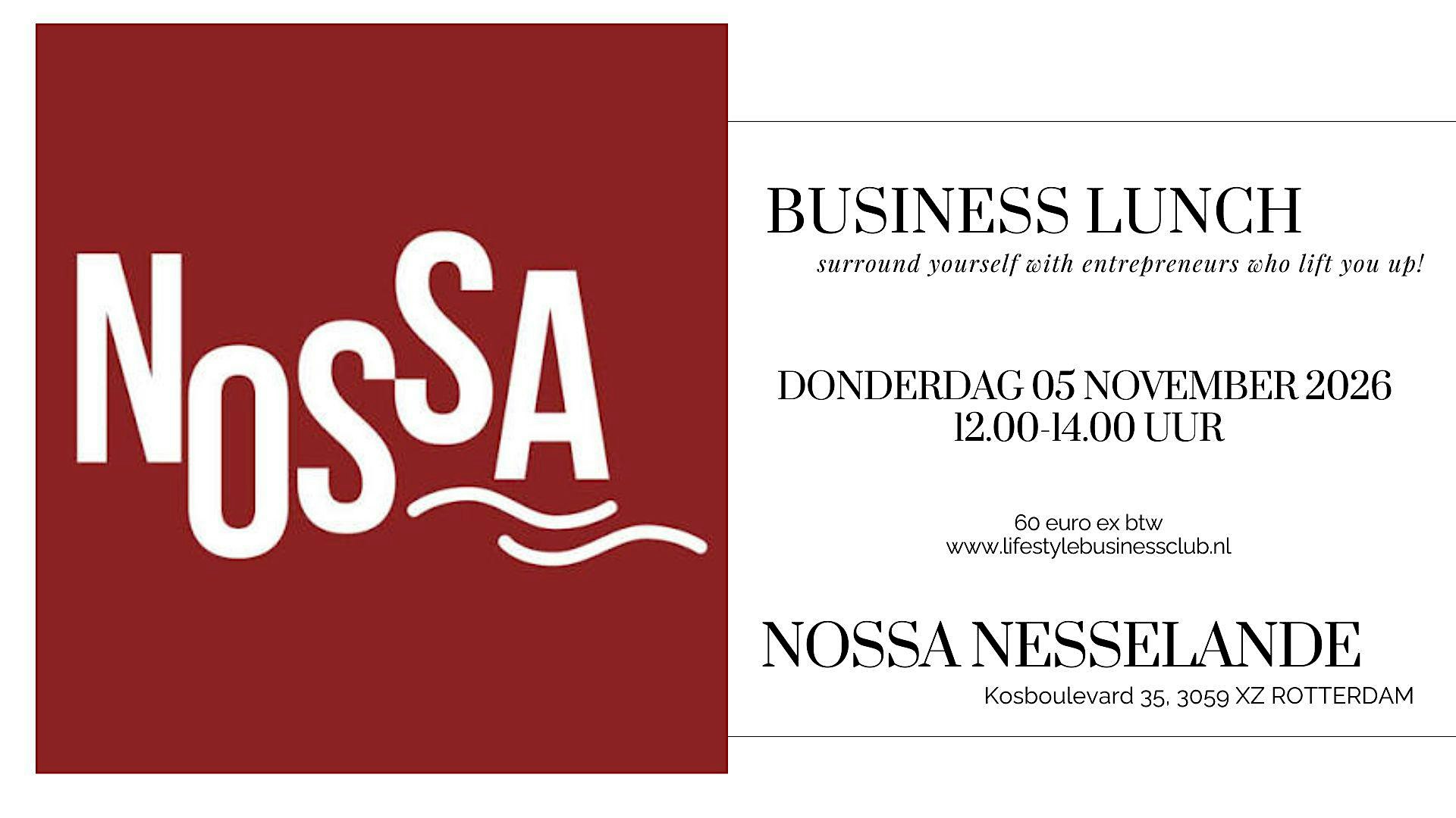 Waterfront Business Lunch Rotterdam