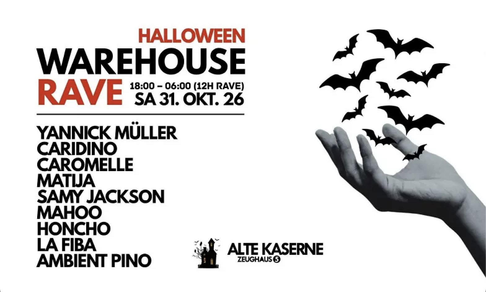 Secret Garden Music Warehouse Rave