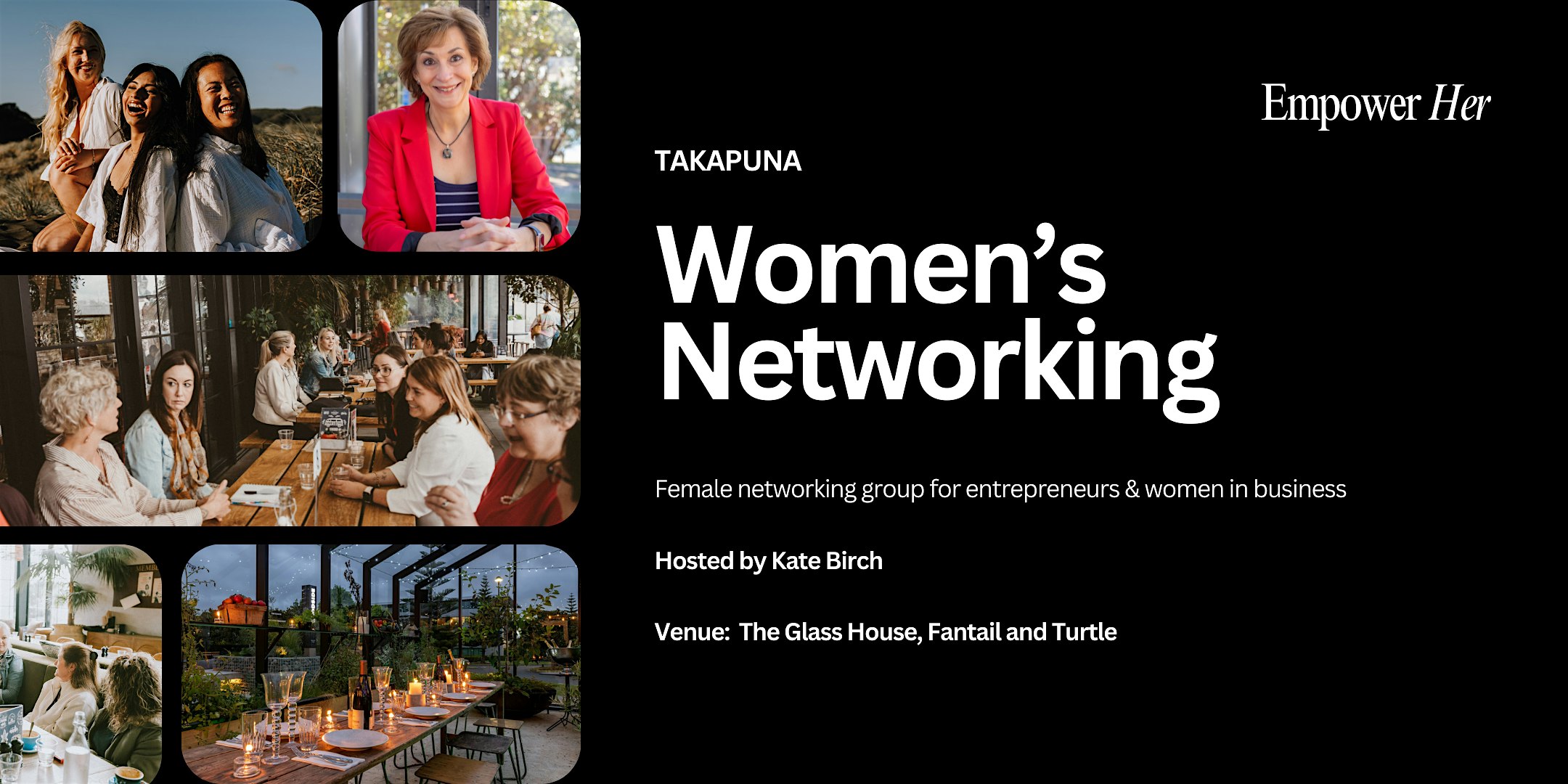 Takapuna - Empower Her Networking - Focus, Flow & Productivity